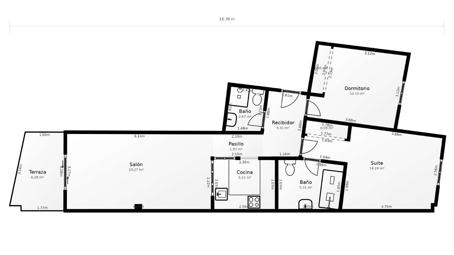 Apartment for sale in Chaparil (Nerja)