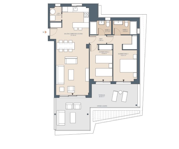 Petit Appartement en vente à Rincón de la Victoria
